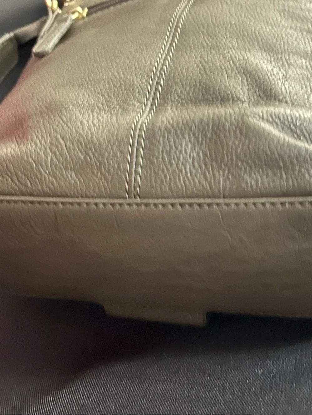 Great American Leatherworks Cowhide Leather Crossbody Bag